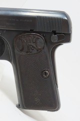 FABRIQUE NATIONALE Model 1910 Semi-Automatic 7.65mm Cal. C&R Pocket PistolVERY NICE Pre-WWII John Moses Browning Design - 3 of 19