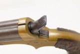 CIVIL WAR Era Antique C. SHARPS .22 PEPPERBOX Wild West RIVERBOAT GAMBLERMfg. 1859-74 Model 1 Pocket Pepperbox Revolver - 8 of 19