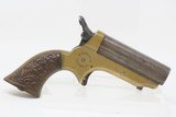 CIVIL WAR Era Antique C. SHARPS .22 PEPPERBOX Wild West RIVERBOAT GAMBLERMfg. 1859-74 Model 1 Pocket Pepperbox Revolver - 16 of 19