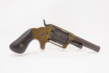 1863 CIVIL WAR Antique BROOKLYN Firearms SLOCUM Separate Chambers RevolverENGRAVED w/By-Passing Rollin White Sliding Chambers - 14 of 17