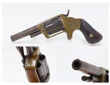 1863 CIVIL WAR Antique BROOKLYN Firearms SLOCUM Separate Chambers RevolverENGRAVED w/By-Passing Rollin White Sliding Chambers - 1 of 17