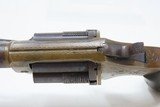 1863 CIVIL WAR Antique BROOKLYN Firearms SLOCUM Separate Chambers RevolverENGRAVED w/By-Passing Rollin White Sliding Chambers - 7 of 17