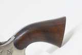 NICE Antique CIVIL WAR Era SHARPS & HANKINS Model 3 .32 PEPPERBOX RevolverNICKELED 4 Shot Self Defense Pocket Gun - 3 of 17