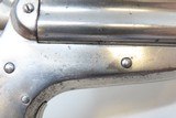 NICE Antique CIVIL WAR Era SHARPS & HANKINS Model 3 .32 PEPPERBOX RevolverNICKELED 4 Shot Self Defense Pocket Gun - 13 of 17