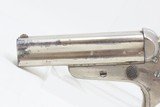 NICE Antique CIVIL WAR Era SHARPS & HANKINS Model 3 .32 PEPPERBOX RevolverNICKELED 4 Shot Self Defense Pocket Gun - 5 of 17