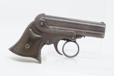 REMINGTON-ELLIOT Antique RING TRIGGER .32 RF PEPPERBOX Pistol WILD WESTCivil War Era 4-Shot Deringer Pistol - 15 of 18