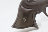 REMINGTON-ELLIOT Antique RING TRIGGER .32 RF PEPPERBOX Pistol WILD WESTCivil War Era 4-Shot Deringer Pistol - 16 of 18