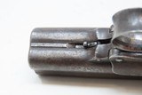 REMINGTON-ELLIOT Antique RING TRIGGER .32 RF PEPPERBOX Pistol WILD WESTCivil War Era 4-Shot Deringer Pistol - 13 of 18