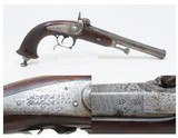 Antique FRENCH CHATELLERAULT Cavalry M1833 .69 Percussion OFFICER’S Pistol
French Proofed MILITARY Pistol