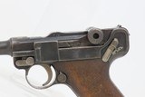 DWM BULGARIAN CONTRACT Model 1908 9x19mm LUGER PISTOL C&R RARE WORLD WAR I & II Military Pistol w/BULGARIAN CREST - 4 of 17