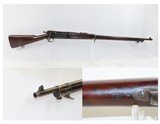 Antique SPRINGFIELD US Model 1896 KRAG-JORGENSEN .30 ARMY Bolt Action Rifle SPANISH-AMERICAN WAR Era Rifle “JSA/1896” Cartouche - 1 of 19