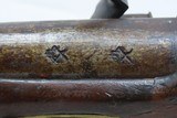 Antique Ryan & Watson LIGHT DRAGOON .65 Flintlock CAVALRY Pistol 1776 REVOLUTIONARY WAR Era British Military Flintlock - 11 of 19