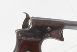 REMINGTON Antique SAW HANDLE No. 1 “Vest Pocket” .22 RF DERINGER PistolSCARCE 1 of 10,000 Made During Production Run - 15 of 16