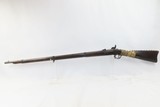 TACK DECORATED Antique COLT SPECIAL U.S. Model 1861 Rifle-Musket CIVIL WAR With CLEAR CARTOUCHE on Left Stock Flat - 18 of 20