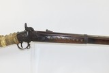TACK DECORATED Antique COLT SPECIAL U.S. Model 1861 Rifle-Musket CIVIL WAR With CLEAR CARTOUCHE on Left Stock Flat - 19 of 20