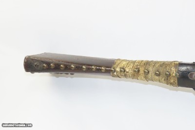TACK DECORATED Antique COLT SPECIAL U.S. Model 1861 Rifle-Musket CIVIL WAR With CLEAR CARTOUCHE on Left Stock Flat - Image 2 of 20