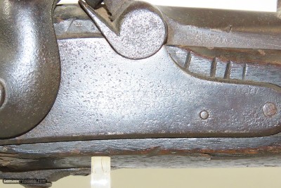 TACK DECORATED Antique COLT SPECIAL U.S. Model 1861 Rifle-Musket CIVIL WAR With CLEAR CARTOUCHE on Left Stock Flat - Image 12 of 20