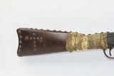 TACK DECORATED Antique COLT SPECIAL U.S. Model 1861 Rifle-Musket CIVIL WAR With CLEAR CARTOUCHE on Left Stock Flat - 13 of 20