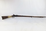 TACK DECORATED Antique COLT SPECIAL U.S. Model 1861 Rifle-Musket CIVIL WAR With CLEAR CARTOUCHE on Left Stock Flat - 11 of 20
