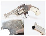 NEW DEPARTURE Antique SMITH & WESSON .38 Safety Hammerless “LEMON SQUEEZER” VERY NICE 5-Shot Smith & Wesson PEARL GRIPS - 1 of 18