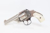 NEW DEPARTURE Antique SMITH & WESSON .38 Safety Hammerless “LEMON SQUEEZER” VERY NICE 5-Shot Smith & Wesson PEARL GRIPS - 2 of 18