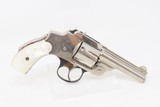 NEW DEPARTURE Antique SMITH & WESSON .38 Safety Hammerless “LEMON SQUEEZER” VERY NICE 5-Shot Smith & Wesson PEARL GRIPS - 15 of 18