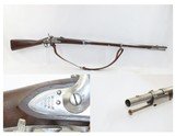 1863 CIVIL WAR Antique U.S. STARR M1816 MUSKET w/BAYONETMid-Civil War HEWES & PHILLIPS BOLSTER Conversion - 1 of 21
