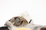1874 WILD WEST Antique Nickel COLT NEW LINE .32 RF Revolver ANTIQUE IVORYVERY Nice INDIAN WARS ERA Nickeled Hideout Gun - 15 of 19