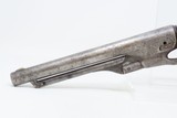 1860 CIVIL WAR Antique COLT Model 1860 ARMY FOUR SCREW Percussion Revolver SCARCE 4-SCREW Revolver Used into the WILD WEST - 5 of 14