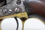 1860 CIVIL WAR Antique COLT Model 1860 ARMY FOUR SCREW Percussion Revolver SCARCE 4-SCREW Revolver Used into the WILD WEST - 7 of 14