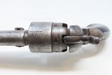 1860 CIVIL WAR Antique COLT Model 1860 ARMY FOUR SCREW Percussion Revolver SCARCE 4-SCREW Revolver Used into the WILD WEST - 9 of 14
