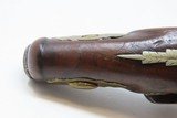 Liege Proof ENGRAVED Antique PHILADELPHIA DERINGER Style Percussion Pistol
1850s Engraved “PEANUT” Size Self Defense Pistol - 13 of 17