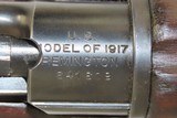 WORLD WAR I Era REMINGTON U.S. M1917 Bolt Action C&R MILITARY Rifle .30-06
WWI INFANTRY Rifle w/R/9-18 Marked Barrel & SLING - 10 of 20