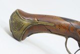 Late 18th/Early 19th Century GERMANIC Antique .64 Flintlock HOLSTER Pistol
Horse/Holster .64 Caliber Pistol w/BRASS HARDWARE - 3 of 17