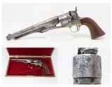 c1862 mfr CIVIL WAR COLT U.S. Contract Model 1860 ARMY Percussion REVOLVER
Earlier 4-Screw Frame Variant - 1 of 23