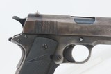 c1918 mfr COLT Model 1911 .45 ACP Semi-Auto Pistol C&R U.S. PROPERTY WWI Great War era M1911 Government Model - 19 of 20