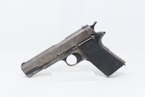 c1918 mfr COLT Model 1911 .45 ACP Semi-Auto Pistol C&R U.S. PROPERTY WWI Great War era M1911 Government Model - 2 of 20