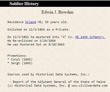 ORLAND, MAINE SOLDIER Antique CIVIL WAR COLT M1861 Rifle-MUSKET .58 1864 Private to Sergeant Company A ME 14th Infantry - 22 of 23