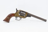 RARE Antique WHITNEY ARMS TWO-TRIGGER POCKET Revolver - 1 of 650 MADE SERIAL NUMBER “78” Made Between 1852 and 1854 - 16 of 19