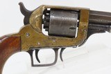 RARE Antique WHITNEY ARMS TWO-TRIGGER POCKET Revolver - 1 of 650 MADE SERIAL NUMBER “78” Made Between 1852 and 1854 - 18 of 19