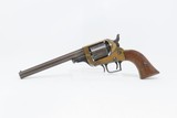 RARE Antique WHITNEY ARMS TWO-TRIGGER POCKET Revolver - 1 of 650 MADE SERIAL NUMBER “78” Made Between 1852 and 1854 - 2 of 19