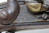 Early 1800s BIRMINGHAM BRITISH PROOFED Antique Military Style .57 FLINTLOCK Pistol
Early 19th Century HOLSTER Pistol - 6 of 18