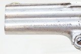 SCARCE Antique OSGOOD GUN WORKS “Duplex” .22/.32 OVER/UNDER Pocket Revolver “BABY LeMAT” Suicide Special Hideout Revolver - 6 of 17