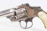 LETTERED SMITH & WESSON .38 Safety Hammerless C&R Revolver with PEARL GRIPS Very Nice TURN OF THE CENTURY Top Break Revolver - 4 of 20
