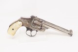 LETTERED SMITH & WESSON .38 Safety Hammerless C&R Revolver with PEARL GRIPS Very Nice TURN OF THE CENTURY Top Break Revolver - 16 of 20
