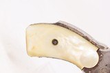 LETTERED SMITH & WESSON .38 Safety Hammerless C&R Revolver with PEARL GRIPS Very Nice TURN OF THE CENTURY Top Break Revolver - 17 of 20