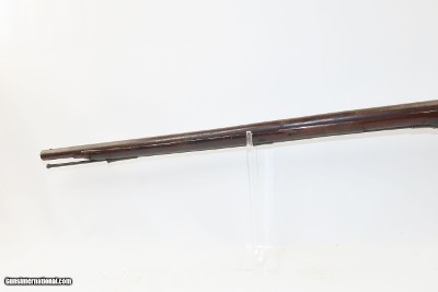 CANTON, MASS N. FRENCH Antique NEW ENGLAND Style Flintlock MILITIA MusketMASSACHUSETTS STATE Militia Type Dated 1838 - Image 19 of 21