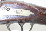 CANTON, MASS N. FRENCH Antique NEW ENGLAND Style Flintlock MILITIA Musket
MASSACHUSETTS STATE Militia Type Dated 1838 - 15 of 21