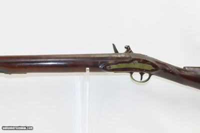 CANTON, MASS N. FRENCH Antique NEW ENGLAND Style Flintlock MILITIA MusketMASSACHUSETTS STATE Militia Type Dated 1838 - Image 18 of 21