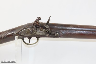 CANTON, MASS N. FRENCH Antique NEW ENGLAND Style Flintlock MILITIA MusketMASSACHUSETTS STATE Militia Type Dated 1838 - Image 4 of 21